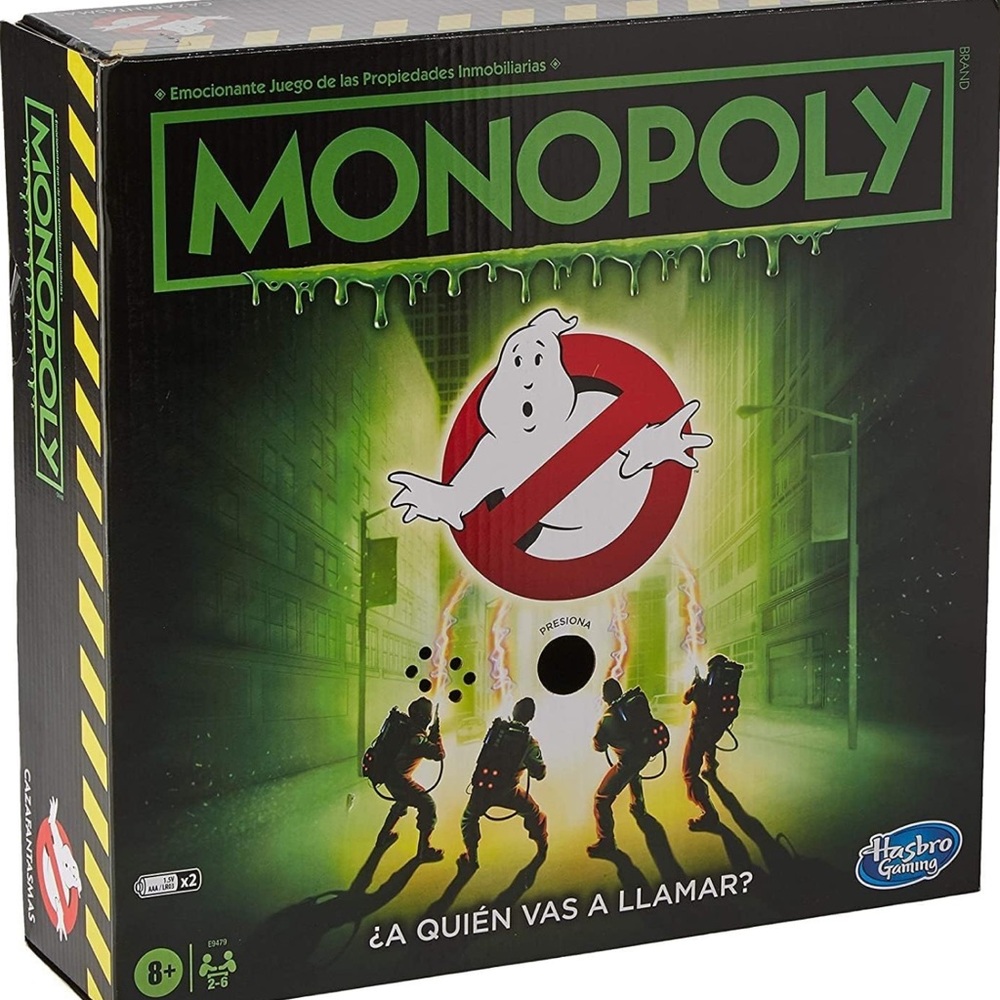 👻👻👻 HASBRO MONOPOLY GHOSTBUSTERS EDITION (SPANISH)❗️ 👻👻👻